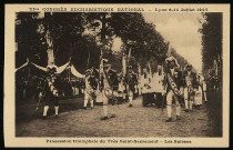 Procession triomphale du Très-Saint-Sacrement - Les Suisses.