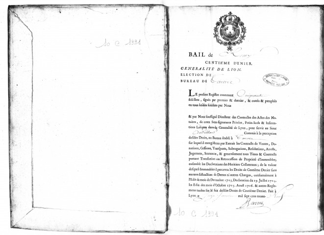 3 septembre 1739-29 mars 1747.