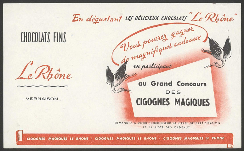 Chocolat Le Rhône - Vernaison.