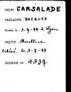 CARSALADE Jacques