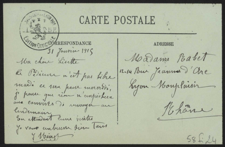 Les premières automobiles.