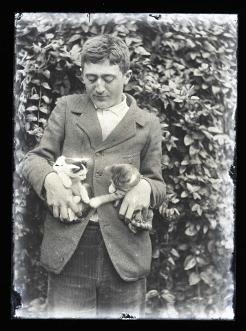 En compagnie d'animaux.