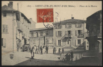 Saint-Cyr-au-Mont-d'Or. Place de la Mairie.