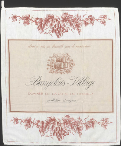 Beaujolais village - domaine de la Côte de Brouilly.