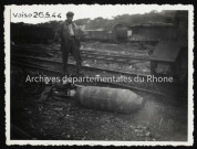 Bombe aérienne intacte.