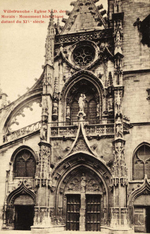 Villefranche-sur-Saône. Eglise Notre-Dame des Marais.
