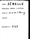 SIBELLE Jean Lucien