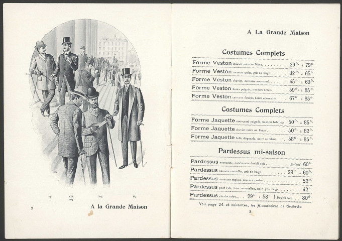 A la Grande Maison - Paris et Lyon.