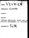 VEYRIER Claude