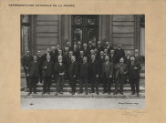 Assemblée sortante avant les élections de juillet 1925.