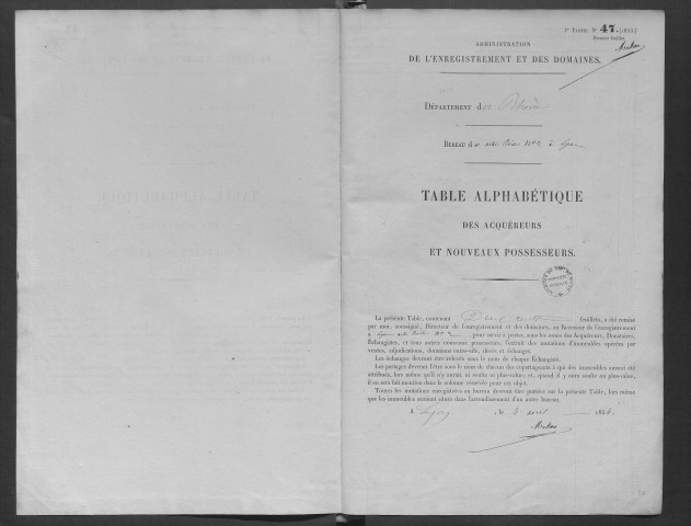 Avril 1855-avril 1857 (volume 6).