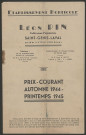 Établissement horticole Léon Pin, cultivateur-pépiniériste - Saint-Genis-Laval.