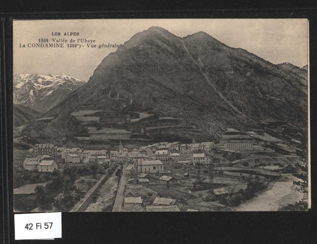 Alpes-de-Haute-Provence. La Condamine.