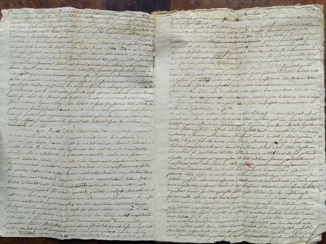 Copies de reconnaissances.