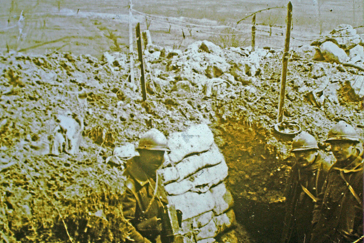 Hurtebise, poste d'écoute du 4e zouave.