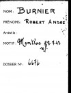 BURNIER Robert André