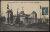 Condrieu. Château du Rozay, vue à l'Ouest.