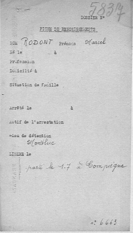 RODONT Marcel