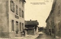Cailloux-sur-Fontaine. Le Guillemet. Café Lalive.