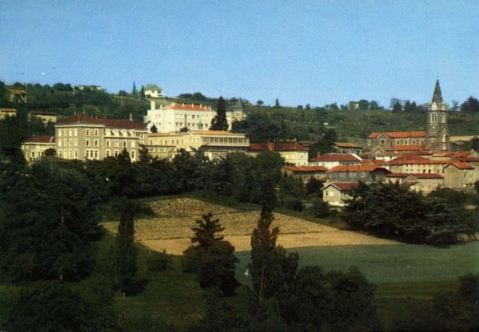 Vaugneray. Vue générale.