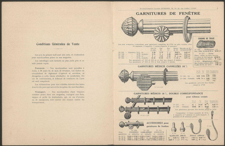 Etablissement Lucien Dussert - Lyon.