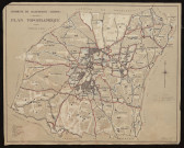 Tableau d'assemblage (plan topographique).