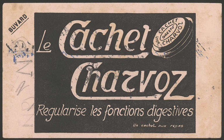 Le cachet Charvoz - Lyon.
