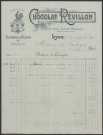 Chocolat Révillon - Thomas et Pelen - Lyon.