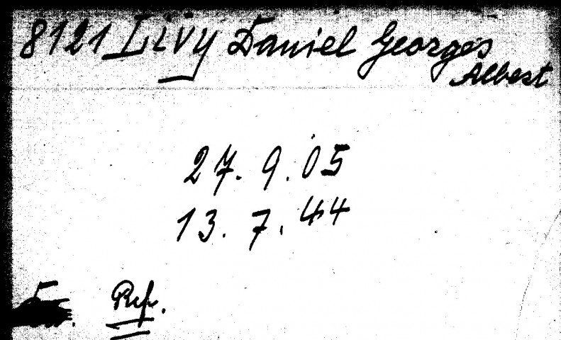 LIVY Daniel Georges Albert