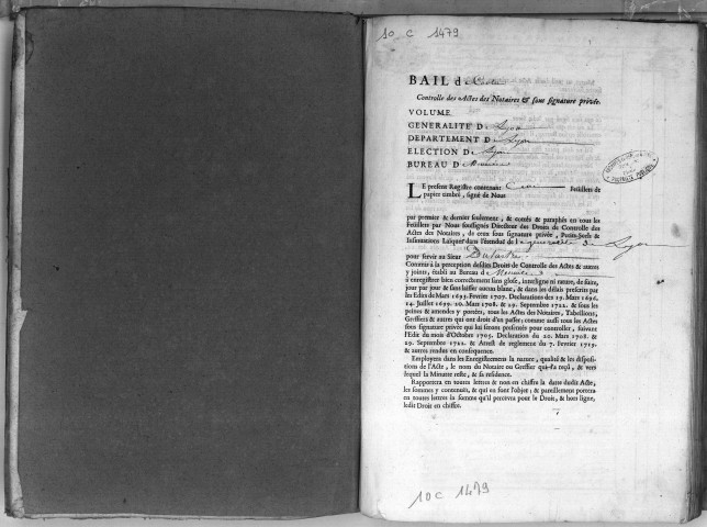 5 avril 1736-20 décembre 1737.