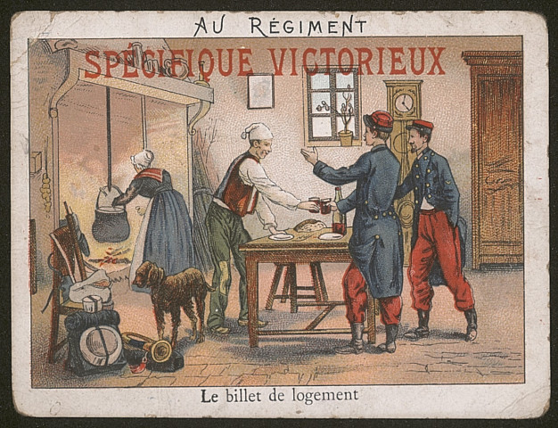 Le billet de logement.