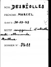 DESBIOLLES Marcel