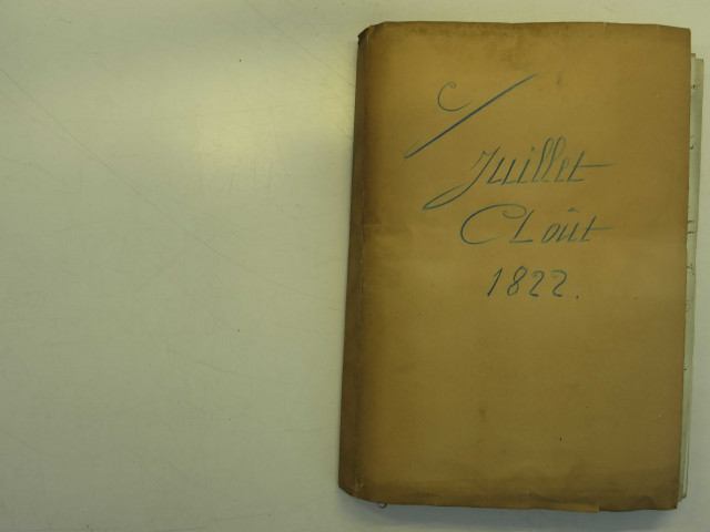 Juillet-décembre 1822