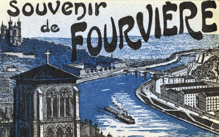 Lyon. Souvenir de Fourvière.