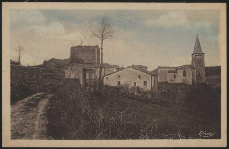 Saint-Martin-en-Haut. Rochefort et l'ancienne prison.