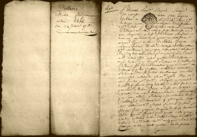 Juillet-décembre 1763