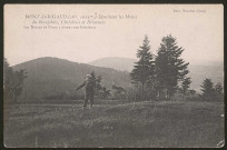 Mont Saint-Rigaud. Dominant les monts du Beaujolais, Charollais et Brionnais.