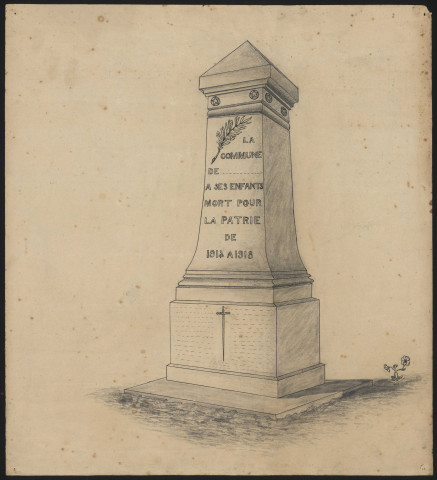 Détail du monument.