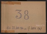 n° 38 (23 juin 1966-17 janvier 1967).