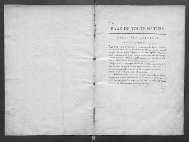 Nivôse An XI-novembre 1817.