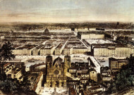 Lyon d'hier et d'aujourd'hui. La Cathédrale Saint-Jean, vue générale.