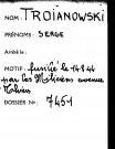 TROIANOWSKI Serge