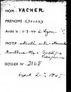 VACHER Edouard