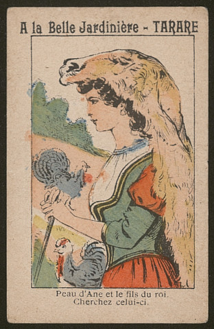 Peau d'Âne et le fils du roi. Cherchez celui-ci.