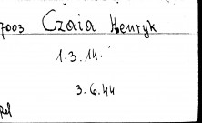 CZAIA Henryk/CZAJA Henri