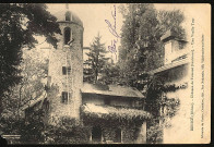 Denicé. Château de Talancé (intérieur). Une vieille tour.