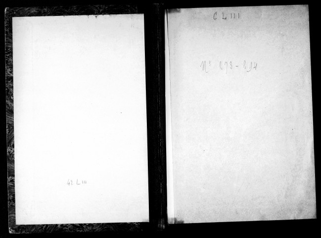 Dossiers n° 273-294.