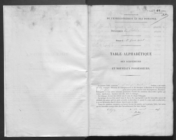 1er octobre 1859-30 avril 1865 (volume 10).