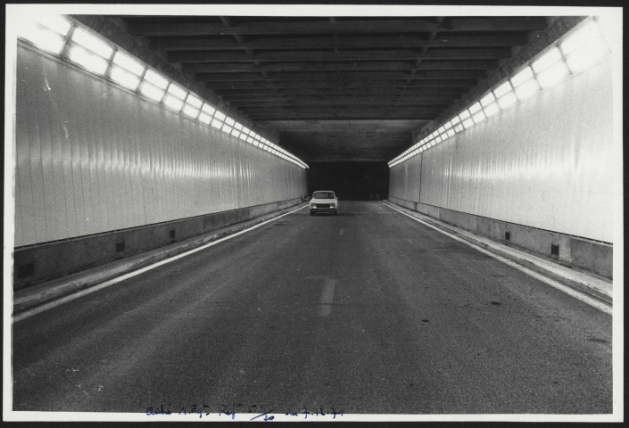 Intérieur du tunnel.