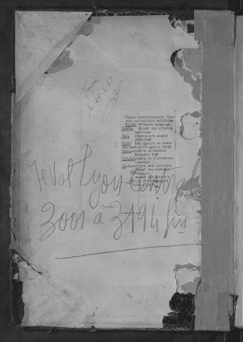 Lyon Central : n° matricules 3001-3199 et 3751